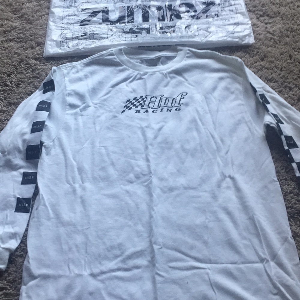 Zumiez Huf Racing long sleeve shirt.